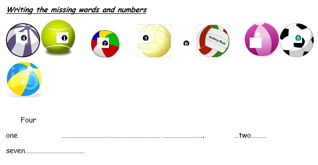 Bài tập Tiếng Anh lớp 1