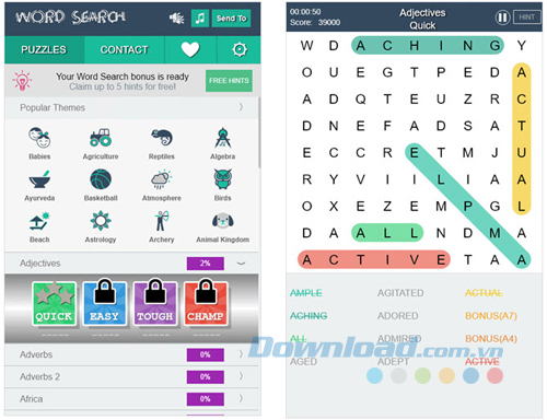 Word Search Puzzle Game