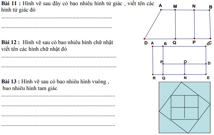 Bài tập ôn thi học sinh giỏi Toán lớp 2