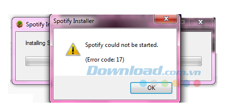Spotify không thể khởi động