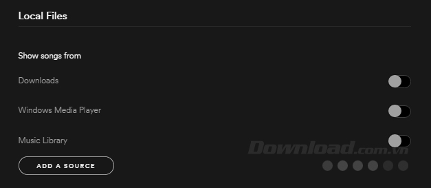 Không thể thêm file nhạc vào danh sách phát