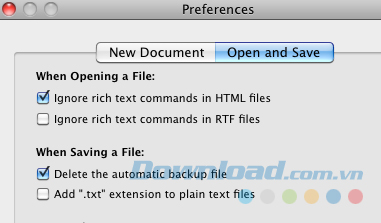 Bỏ chọn nút add .txt extension