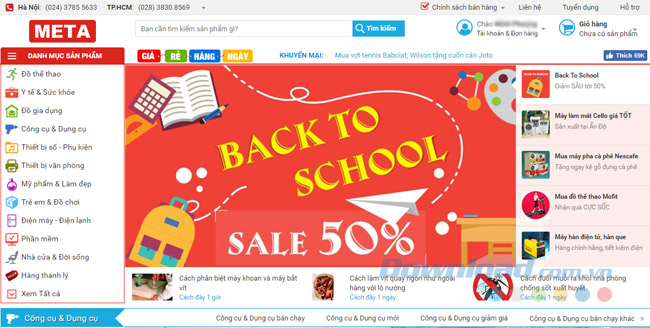 Chọn địa chỉ quen thuộc và đáng tin cậy