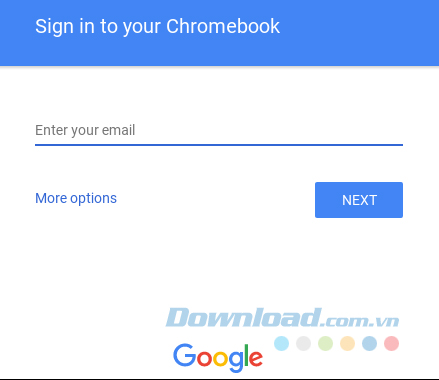 Đăng nhập tài khoản Google