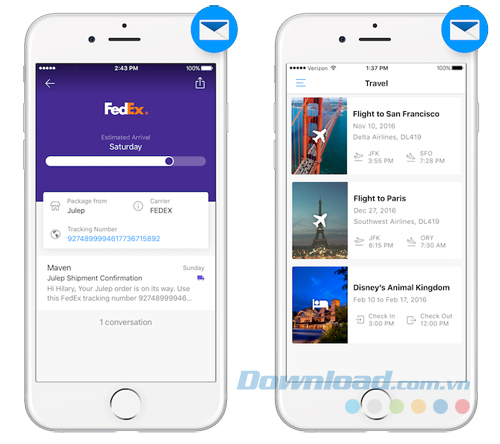 Tính năng thông báo thông minh