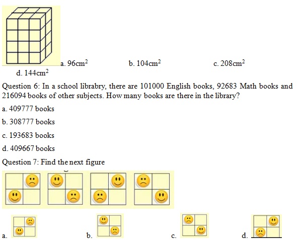 Tổng hợp đề thi Violympic Toán tiếng Anh lớp 5