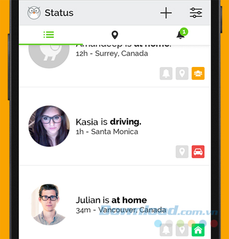 Cho người khác biết khi bạn không có mặt