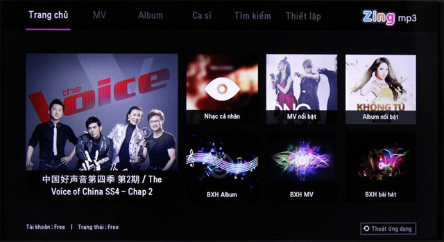 Trang chủ Zing Mp3