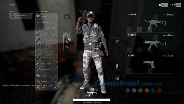 Chỉ nhặt đồ cần thiết