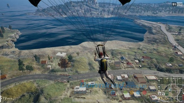 Chọn vị trí thả dù thông minh