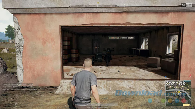 Làm quen với vị trí phương tiện