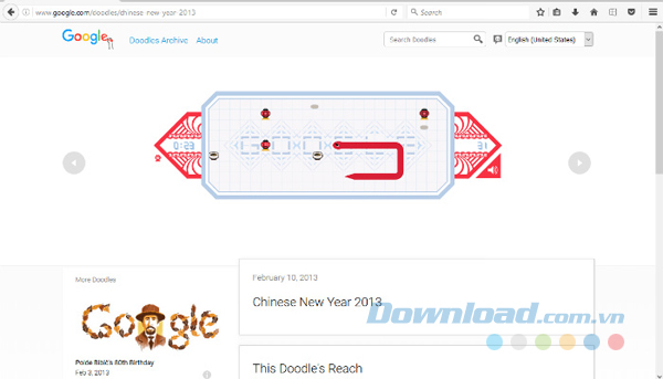 Snake trong Google Search