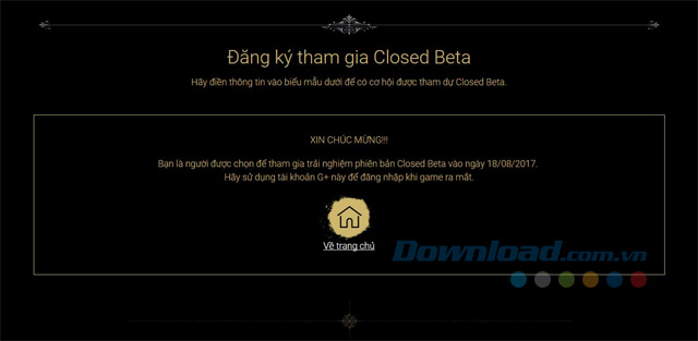 Đăng ký Code thành công