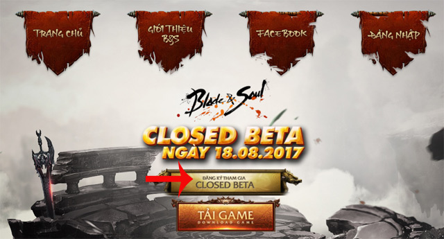 Đăng ký tham gia Blade & Soul