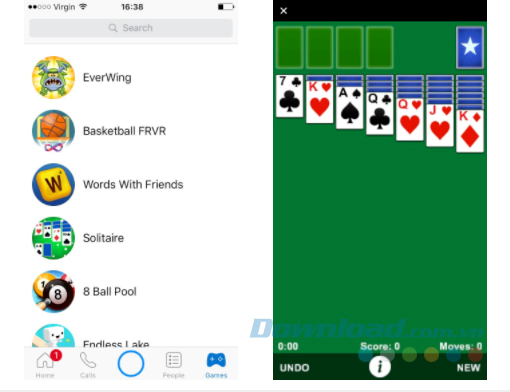 Nhiều trò chơi hơn