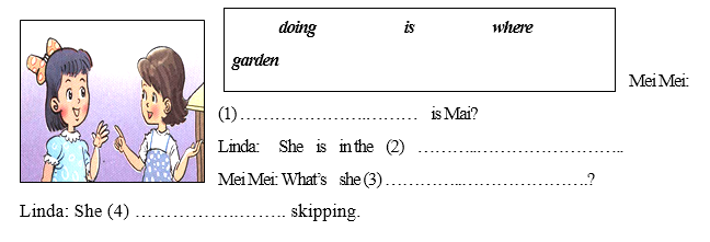 Bài ôn tập tiếng Anh lớp 3 lên lớp 4