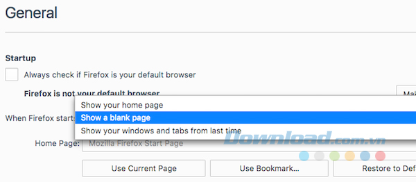 Firefox khởi động chậm