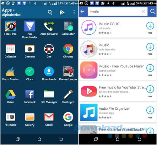 Trải nghiệm ứng dụng iOS trên Android