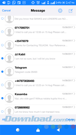 Ứng dụng nhắn tin của iOS