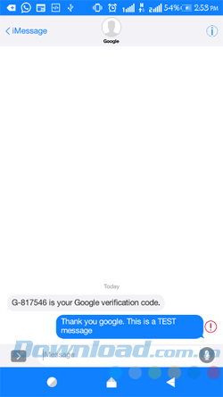 Ứng dụng tin nhắn của iOS