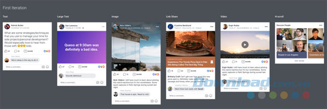 Giao diện Facebook mới