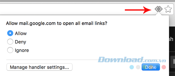 Thiết lập trên Google Chrome
