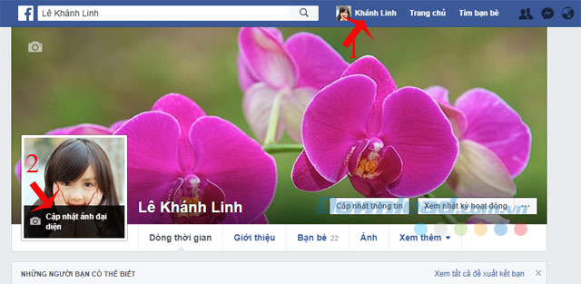 DDổi ảnh đại diện Facebook