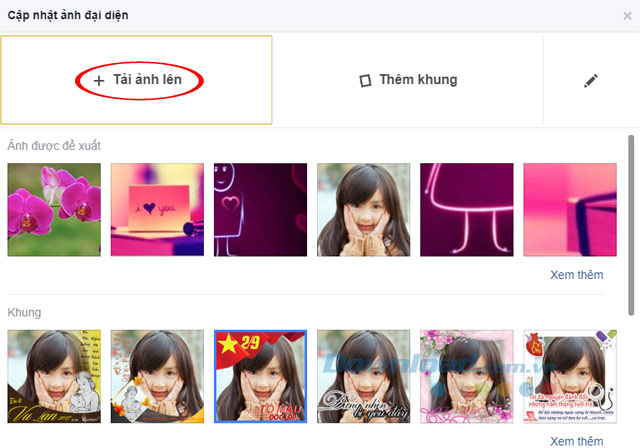Tải ảnh lên