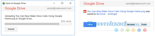 Save to Google Drive