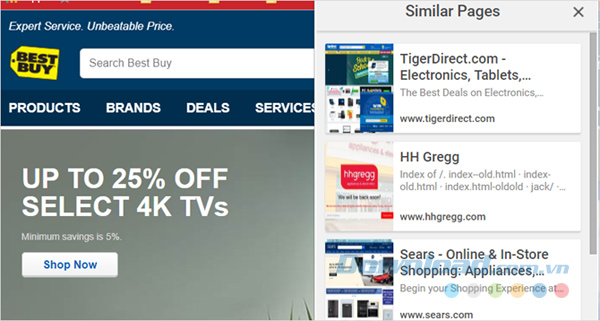 Google Similar Pages