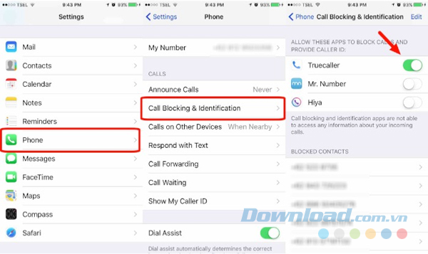 Cho phép ứng dụng từ bên thứ ba