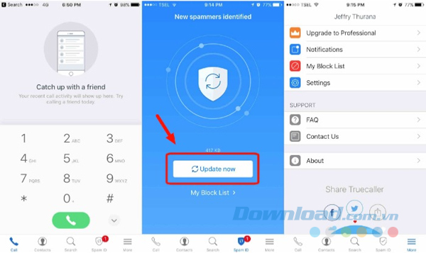 Nhấn nút Update Now 
