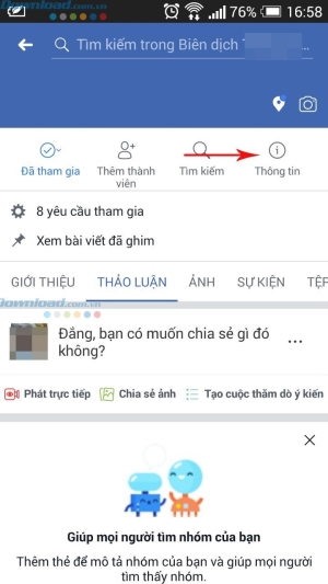 Cách xóa nhóm trên Facebook