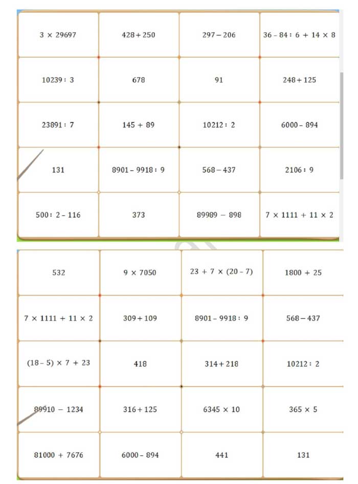 Đề thi Violympic Toán lớp 4 vòng 1 năm 2017-2018