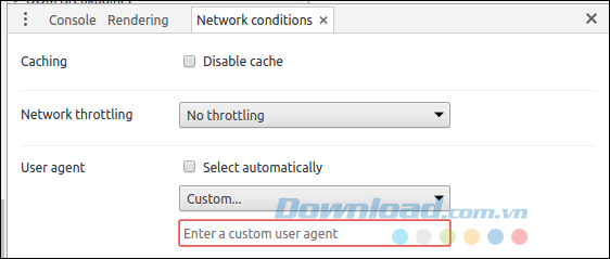 Bỏ chọn Select automatically