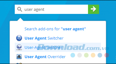 Tìm kiếm tiện ích mở rộng