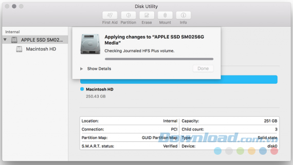 Chờ cho những thay đổi được áp dụng