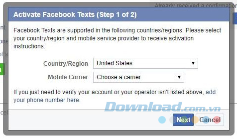 Đi đến Settings > Mobile
