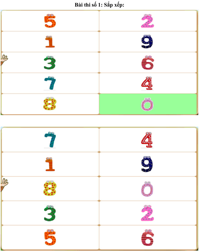 Đề thi Violympic Toán lớp 1 vòng 1