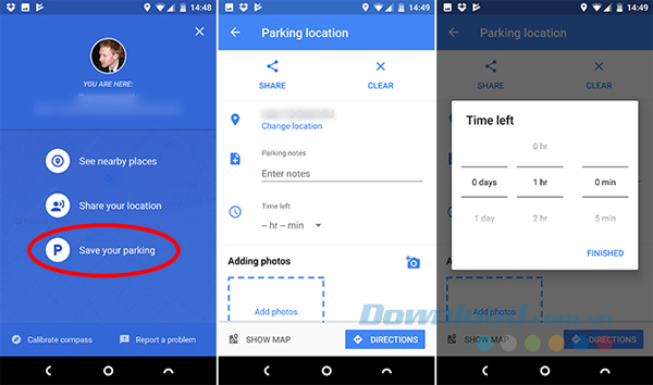 Ghi nhớ nơi đỗ xe