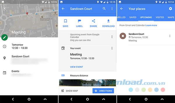 Kết nối với Calendar hoặc Gmail