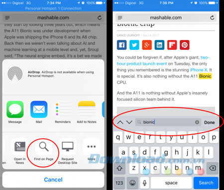 Sử dụng trang Sheet