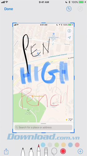 Chọn công cụ vẽ