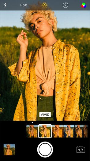 Bổ sung bộ lọc cho camera