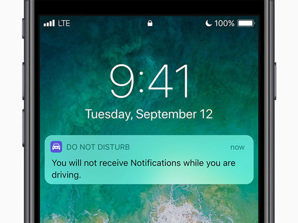 Không nhắn tin khi đang lái xe