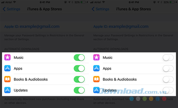 Bật Low Power Mode