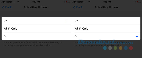  Dừng tự động phát video trong App Store
