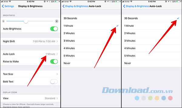 Tính năng Raise to Wake