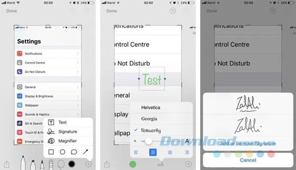 Ảnh chụp màn hình và chỉnh sửa
