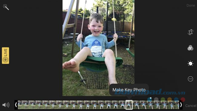 Chỉnh sửa Live Photo